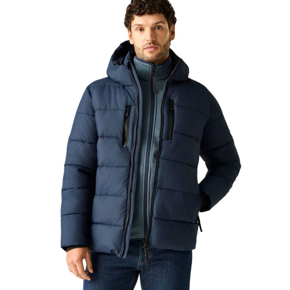 Regatta Mens Layska Padded Jacket / Navy